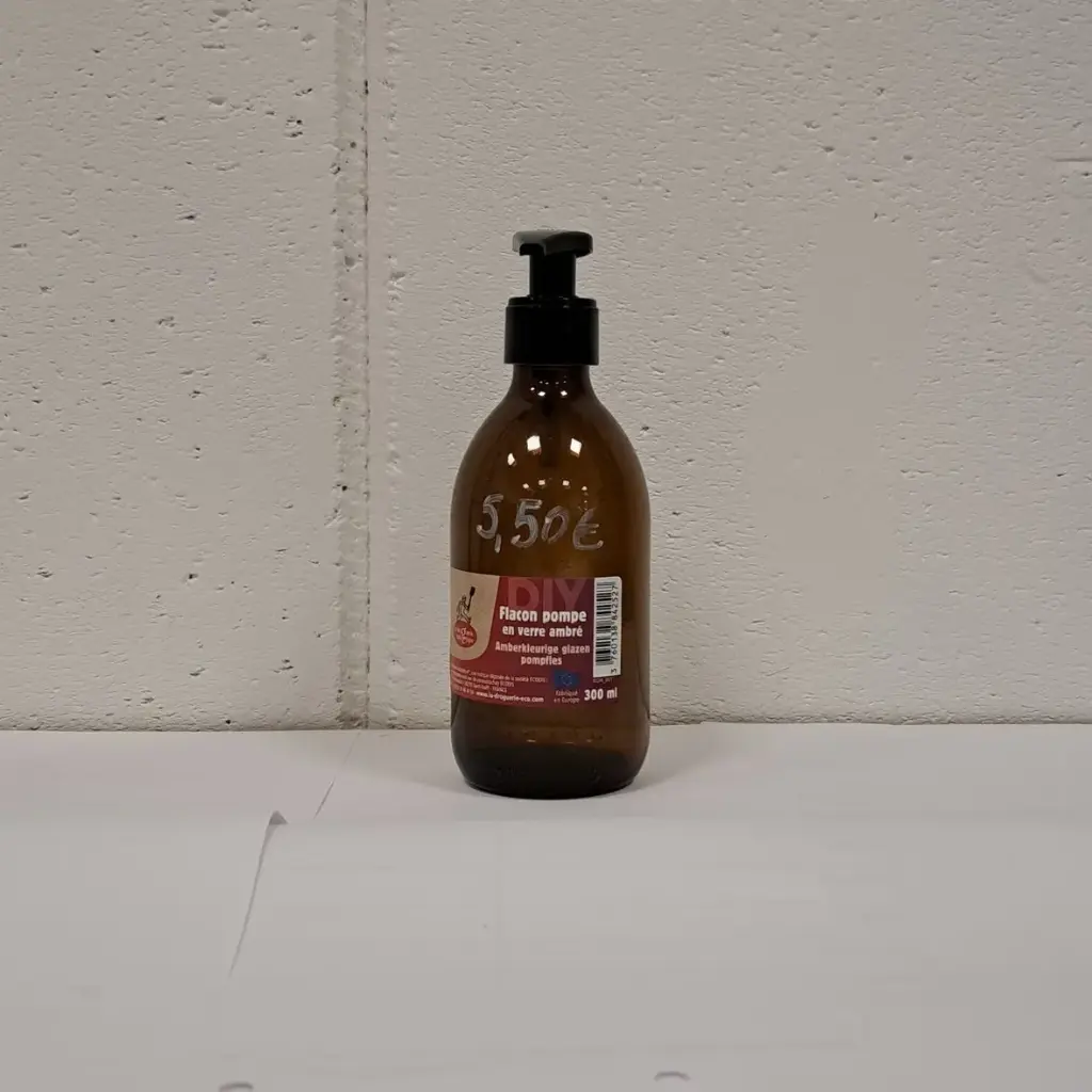 Flacon brun pompe 300ml