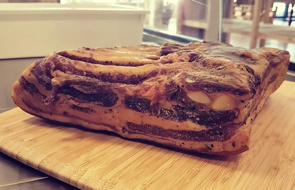 Lard fumé belge /100g  