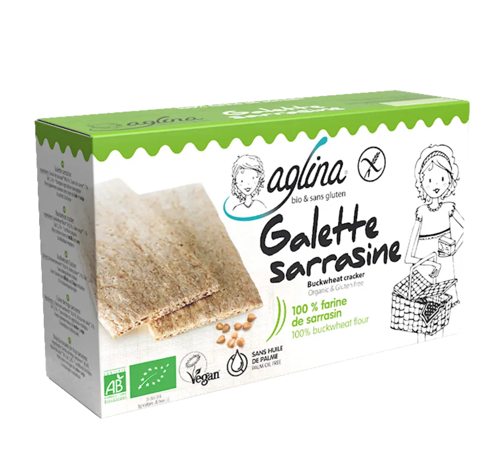 Biscottes Aglina Sarrasin (sans gluten)