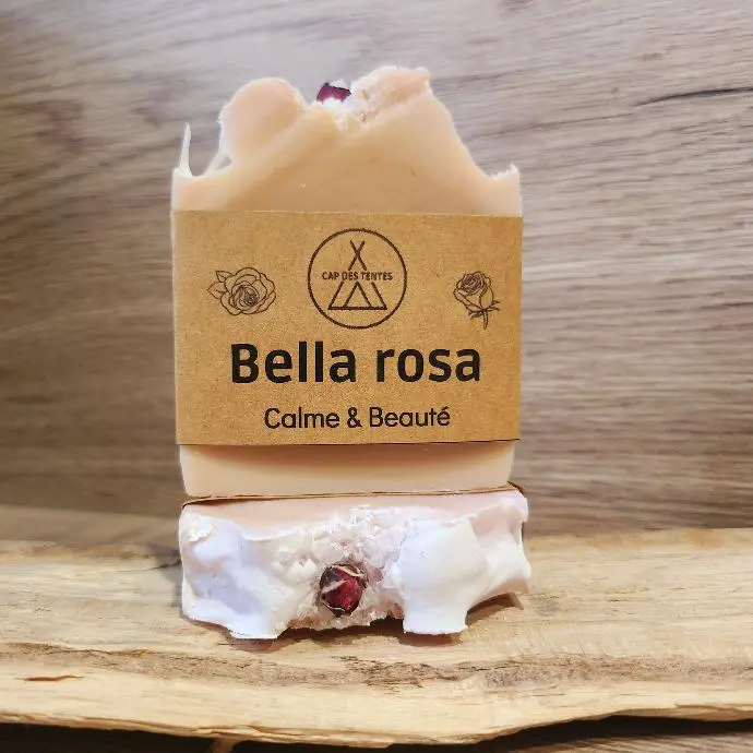 Savon rose-géranium Bella Rosa