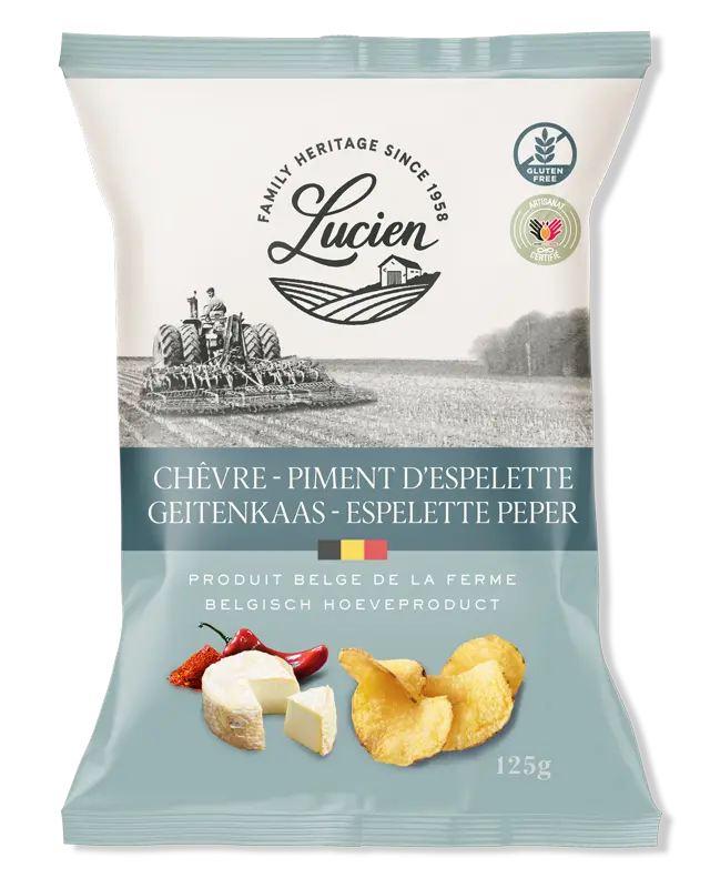 Chips de Lucien Chèvre-Piment d'Espelette