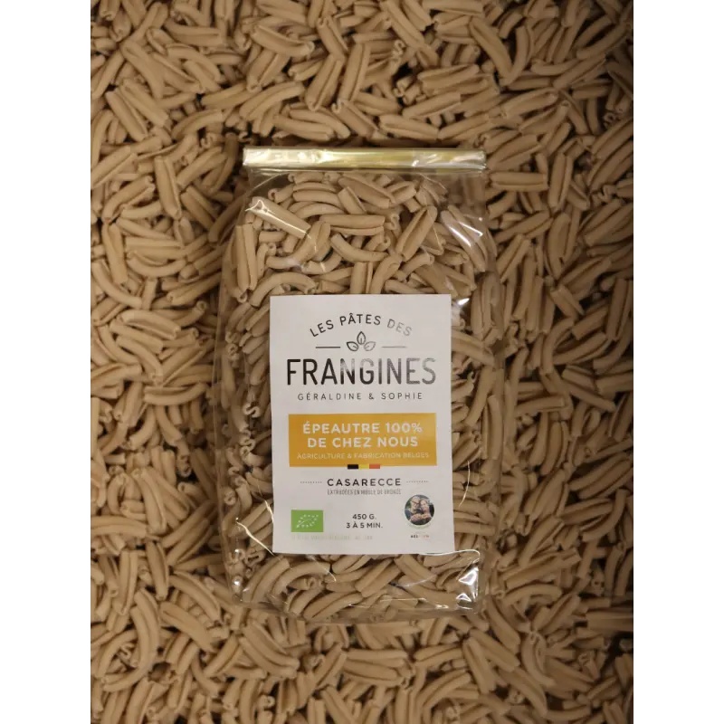Pâtes à l'épeautre Caserecce belges 450 g