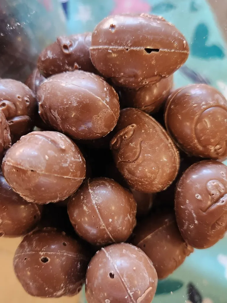 Oeufs de Pâques lait plein (/100 g) bio