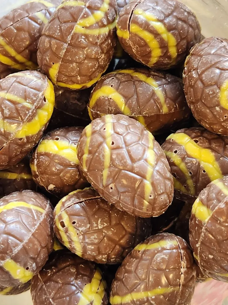 Oeufs de Pâques lait-banane (/100 g)