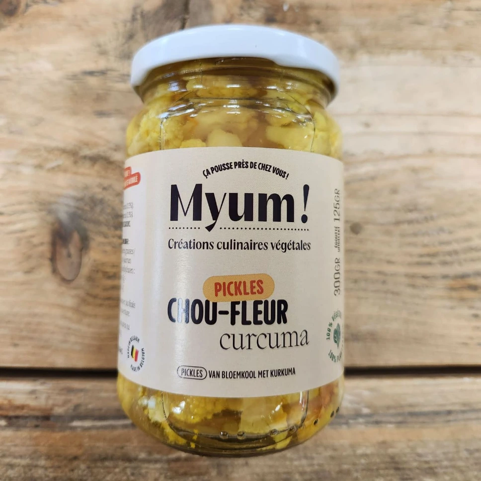 Pickels de choux-fleurs lactofermentés