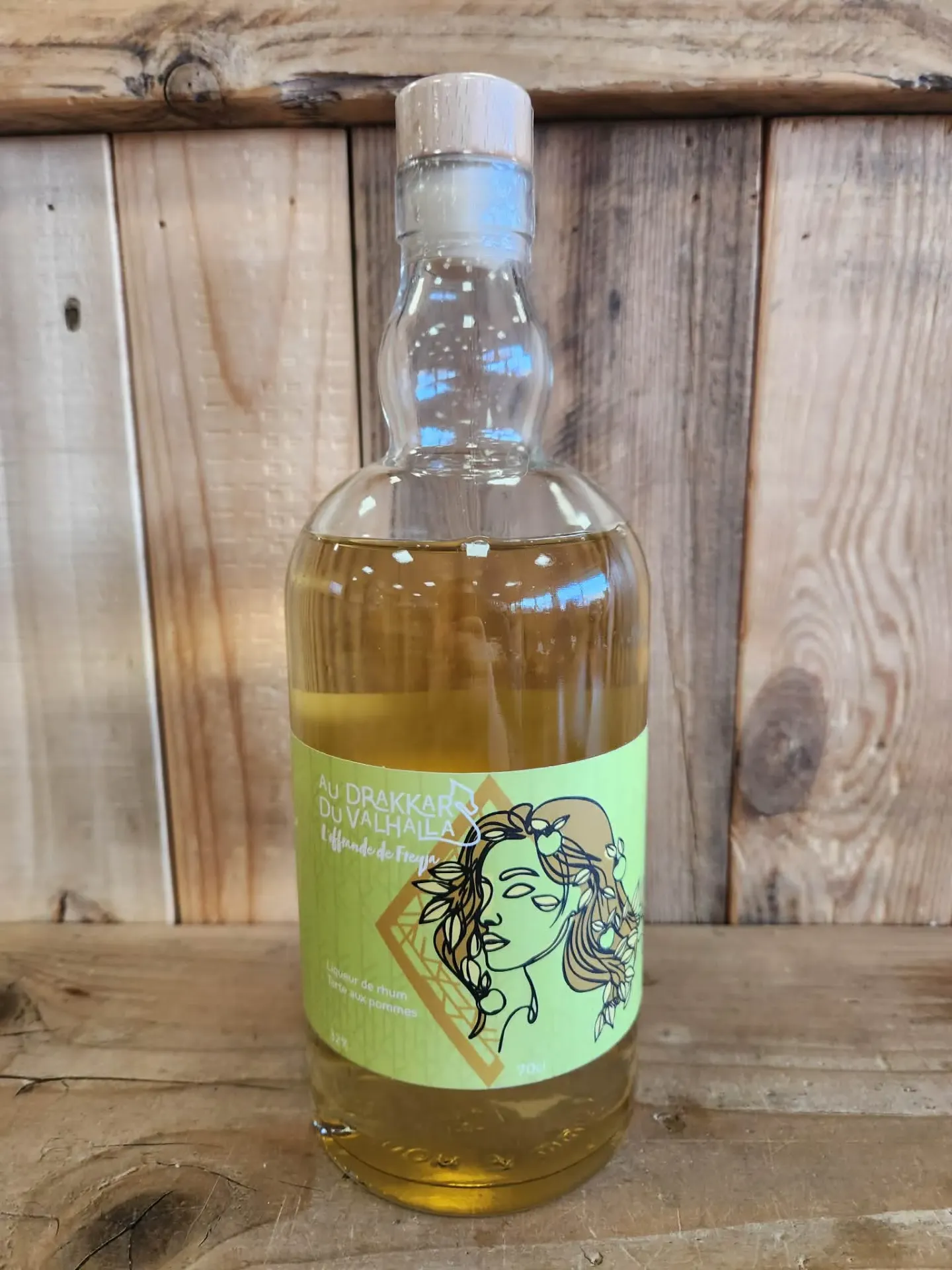 Liqueur de Rhum Goût Apple Pie