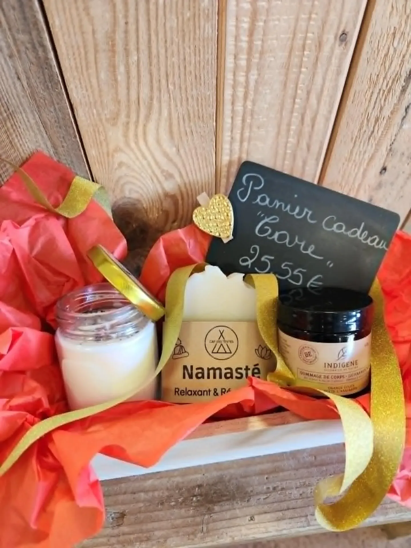 Panier cadeau Fête des Mères "Care"