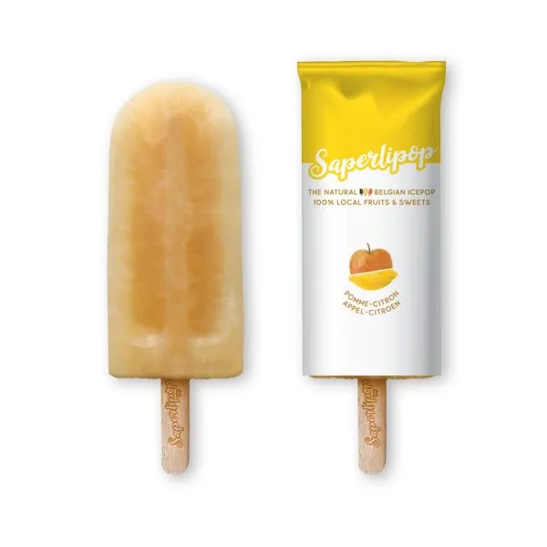 Glace Sorbet en bâton pomme-citron (- 50 % !)