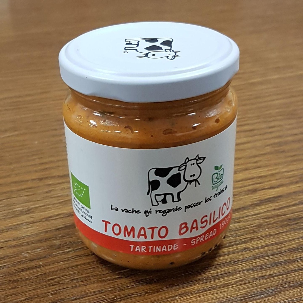 Tartinade tomate-basilic bio belge