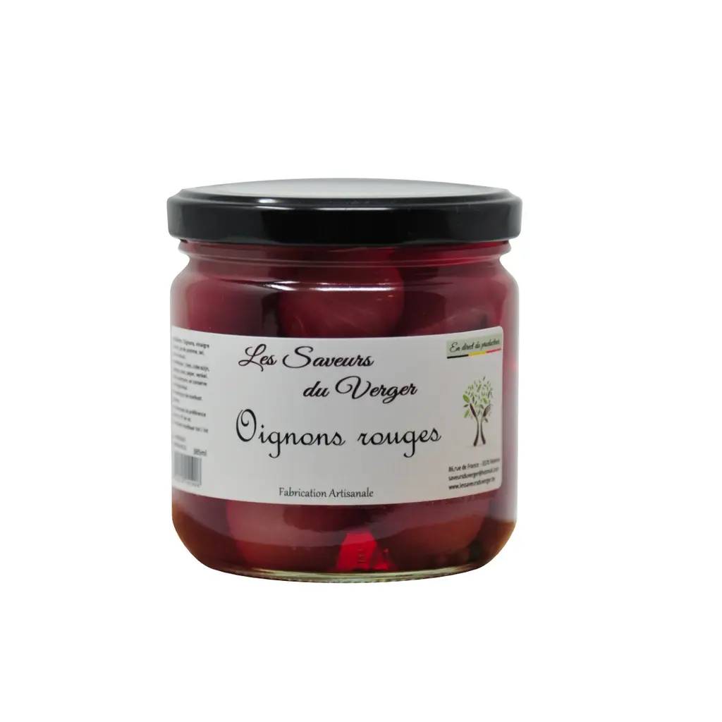 Oignons rouges au vinaigre belge