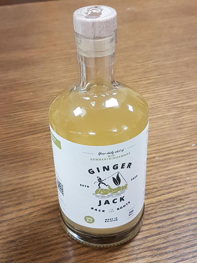 Ginger Jack 70 cl : boisson bio au gingembre