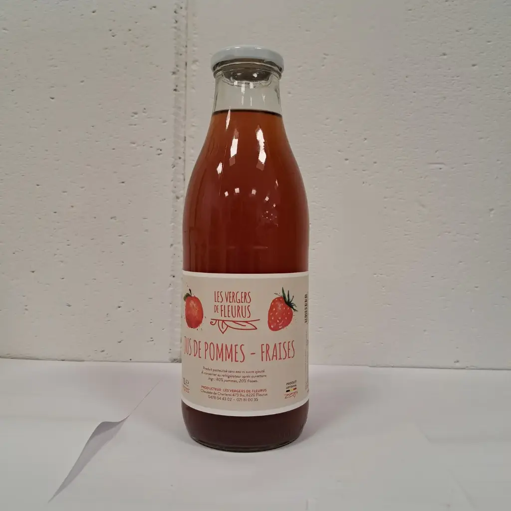 Jus de pomme-fraise belge carolo 1 L