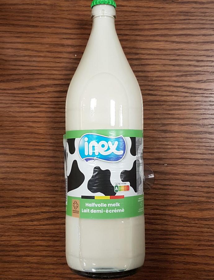 Lait demi-écrémé belge 1 L
