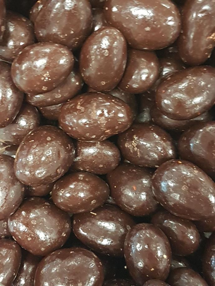 Amandes au chocolat noir bio/100g