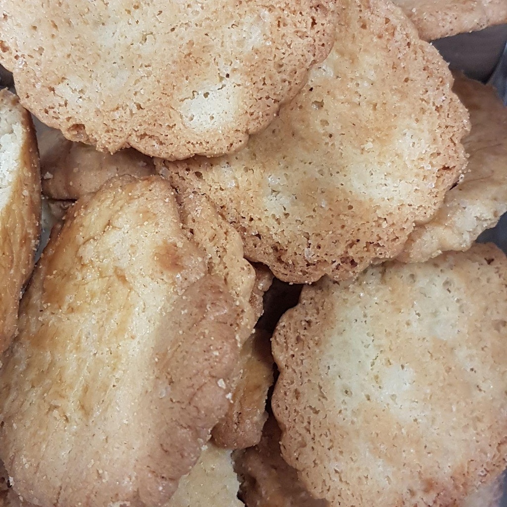 Biscuits palets bio et belges/100g