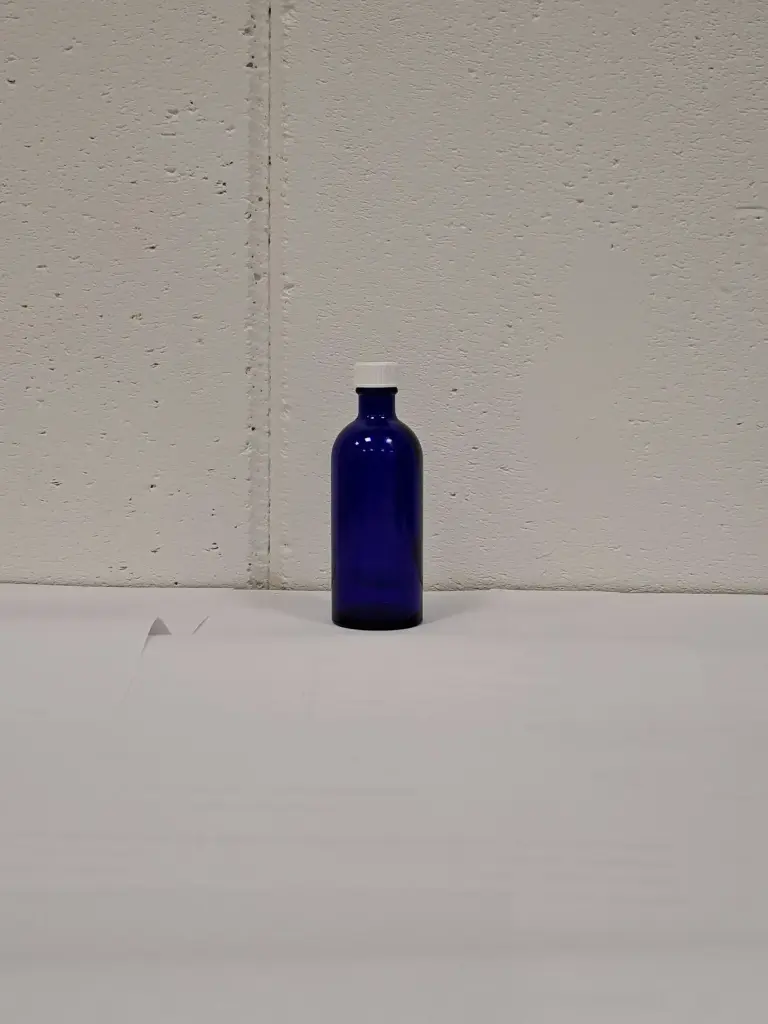 Flacon bleu 100 ml
