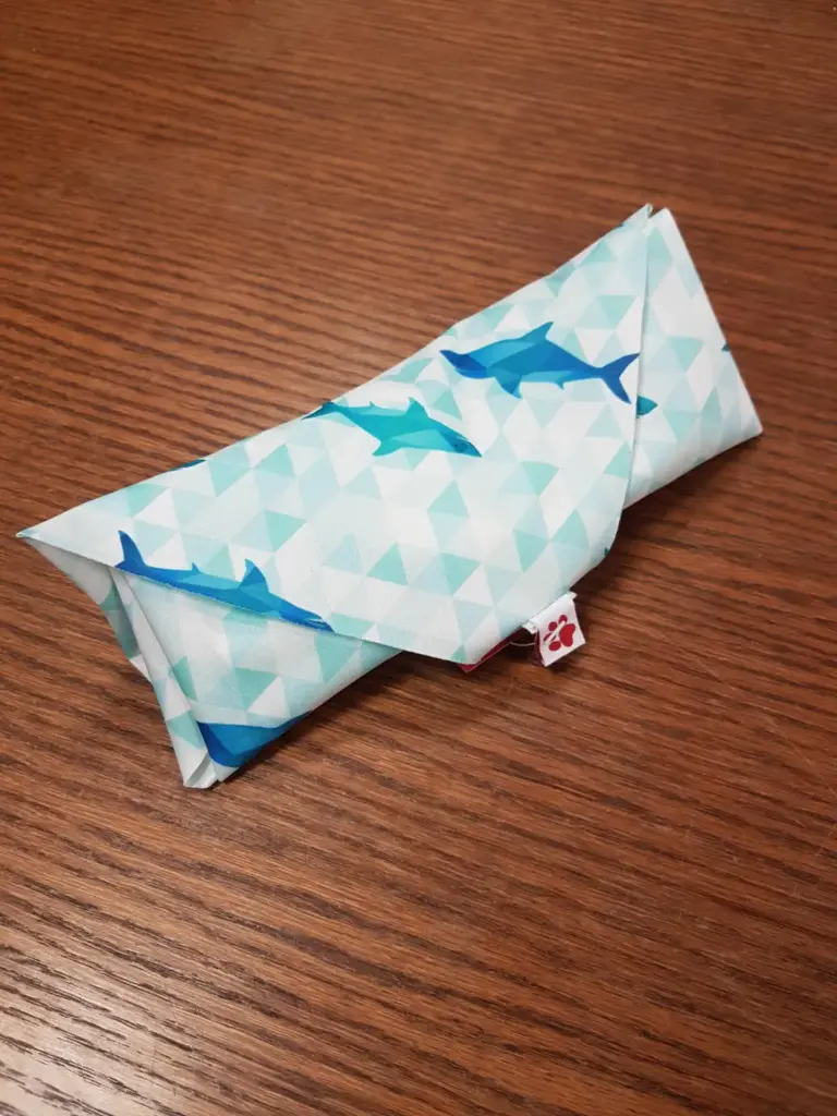 Pochette à lunch wrap petit (à enrouler)