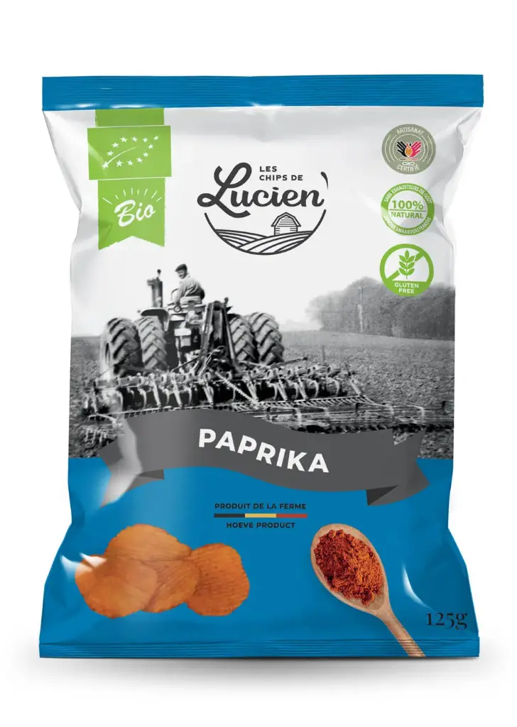 Chips de Lucien au Paprika Bio