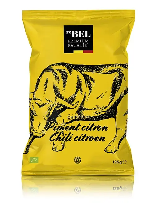 Chips reBEL piment-citron Bio 