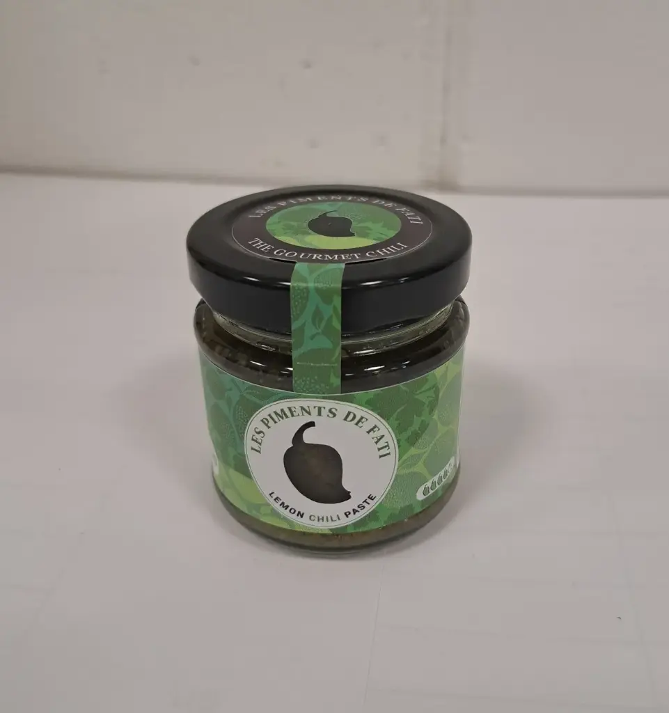 Pâte de piments verts forts bio belge