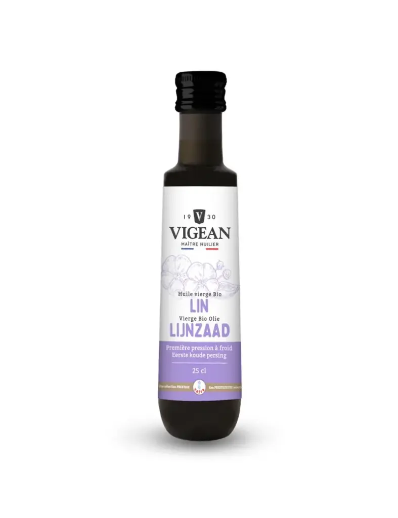 Huile de lin bio vierge 250 ml
