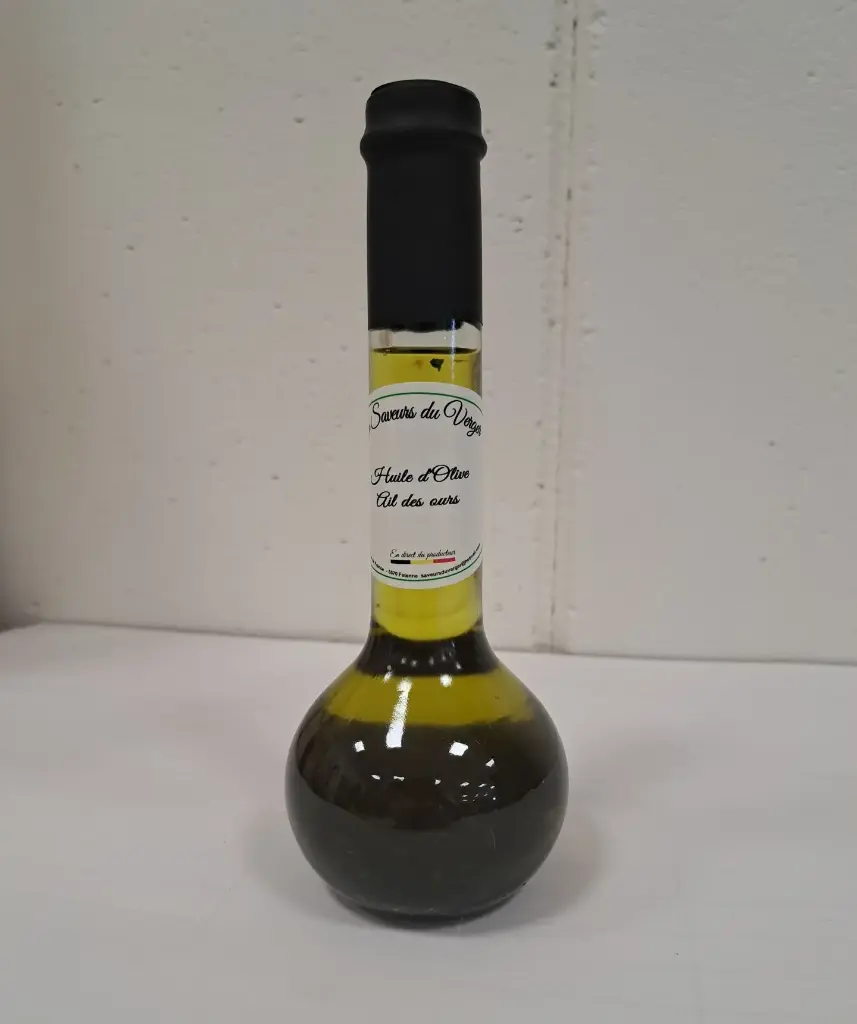 Huile à l'ail des ours belge