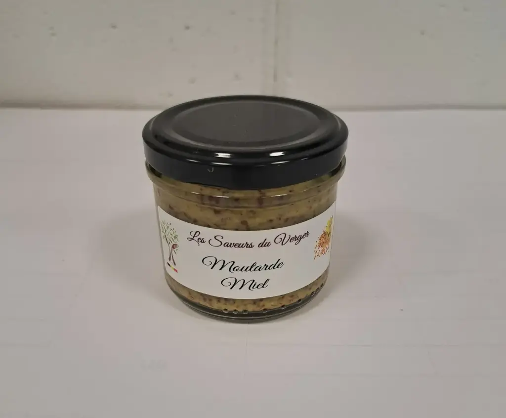 Moutarde à l'ancienne au miel