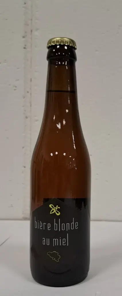Bière blonde au miel