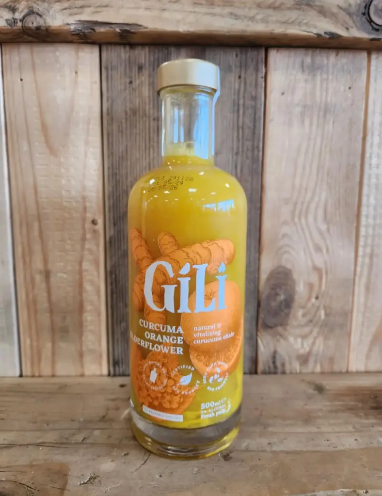 Gili : boisson gingembre-curcuma bio 50 cl