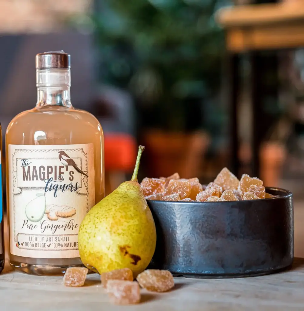 Liqueur poire-gingembre Magpie