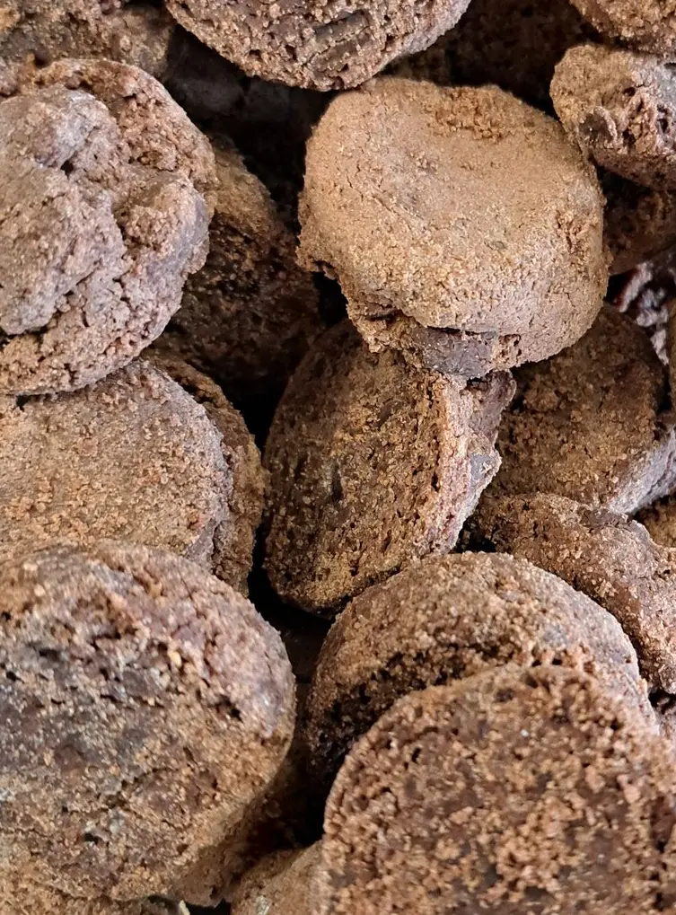 Biscuits sablé chocolat-fleur de sel /100g