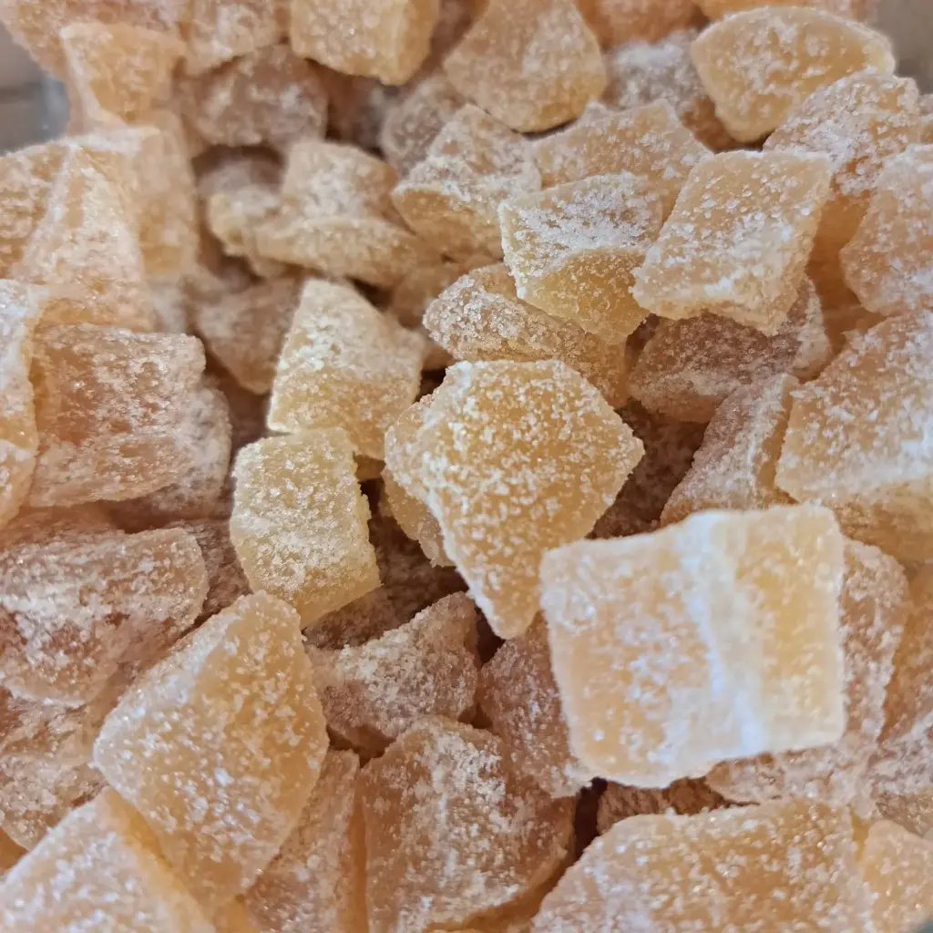 Gingembre confit bio belge/100g