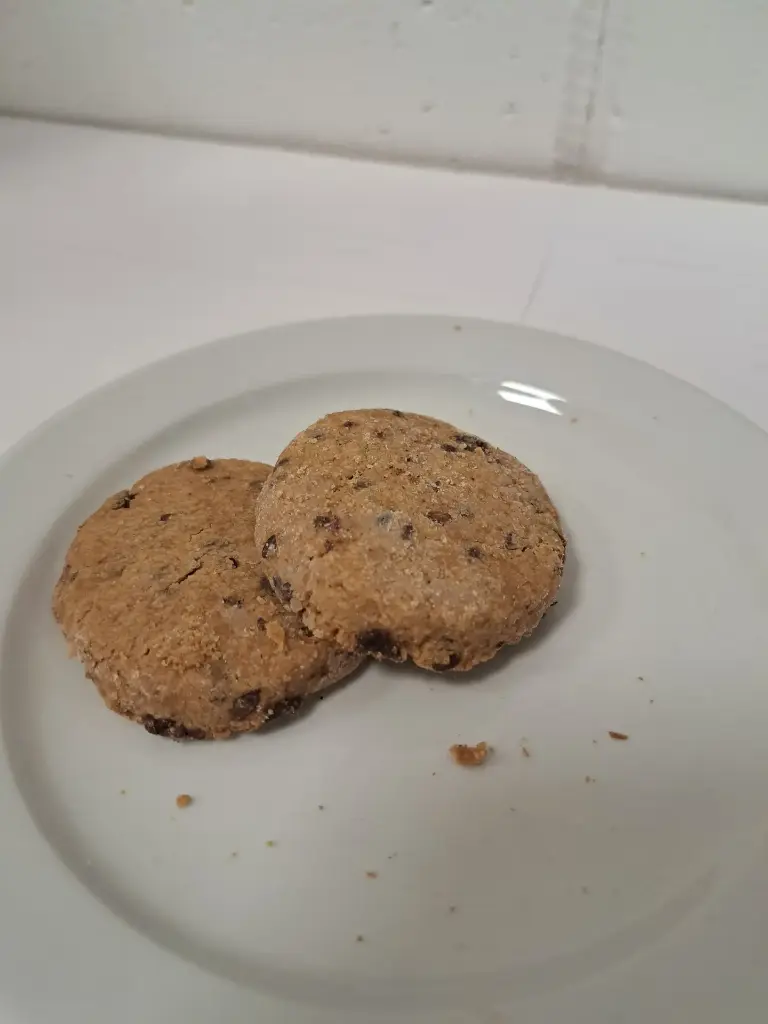 Cookies végans sans gluten /100g