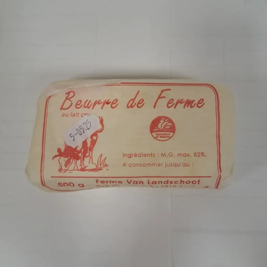 Beurre de ferme doux 500g