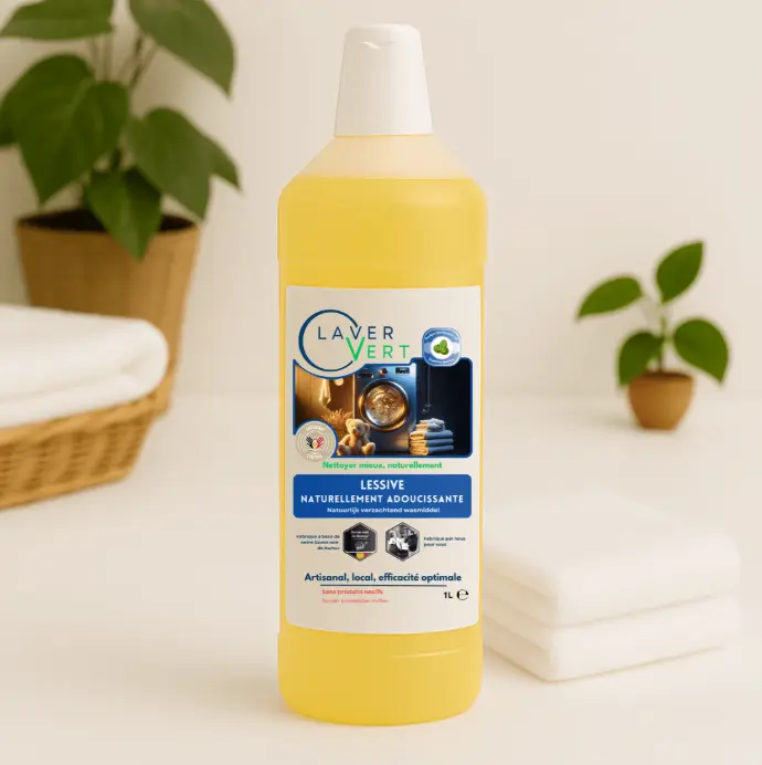 Lessive belge Laver Vert sans huiles essentielles/100ml
