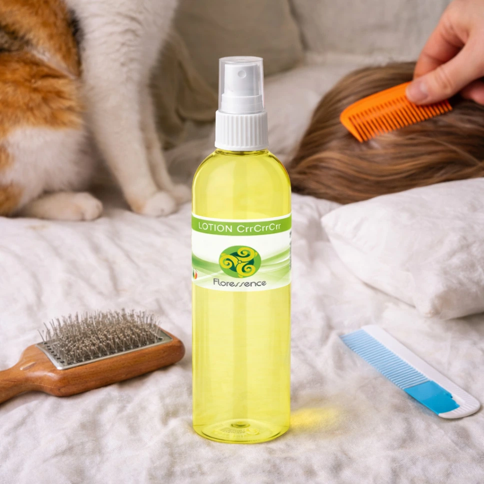 Lotion bio pour les cheveux des enfants en période scolaire
