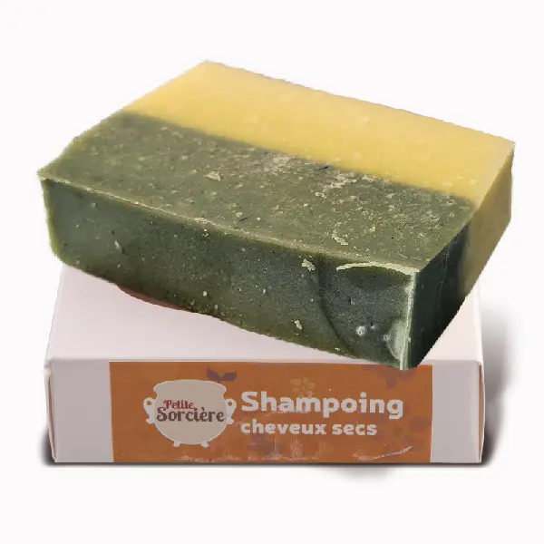 Shampooing solide cheveux secs