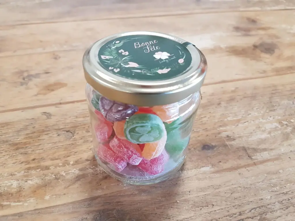 Bonbons durs bonbonnière 130g