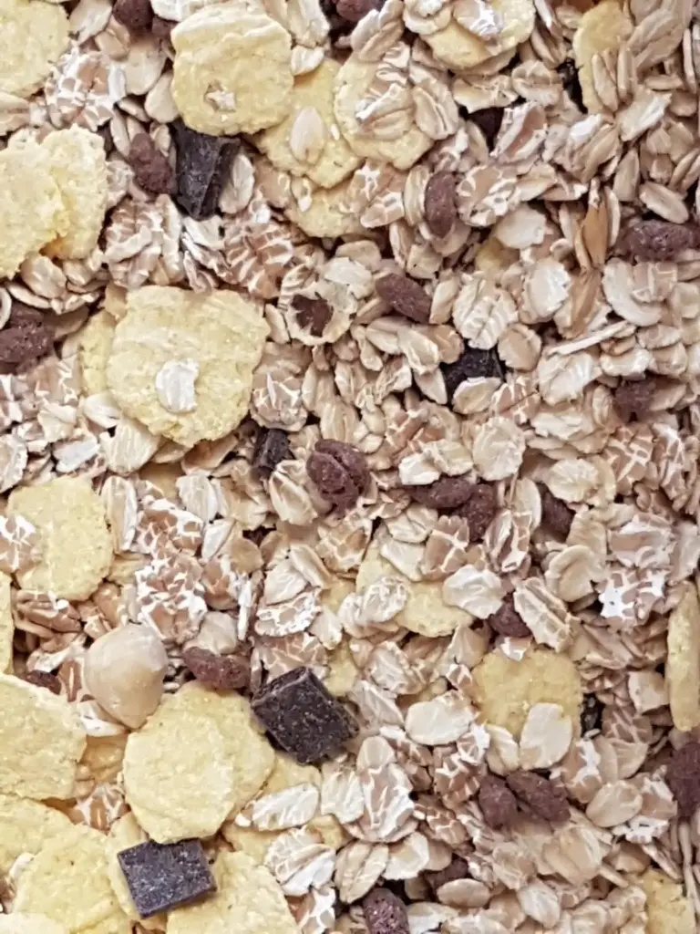 Céréales Muesli au chocolat/ 100g
