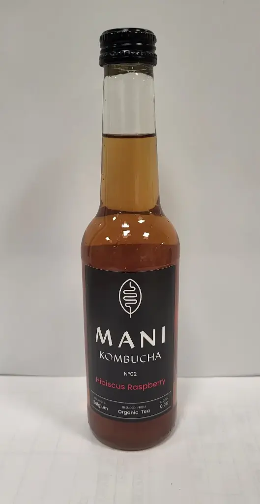 Kombucha framboise-hibiscus bio