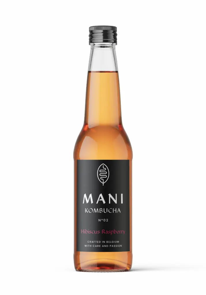 Kombucha framboise-hibiscus bio