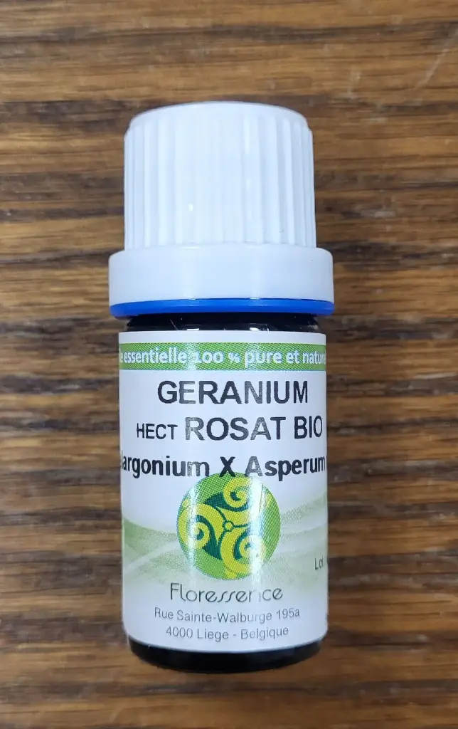 Huile essentielle de géranium rosat bio 5 ml