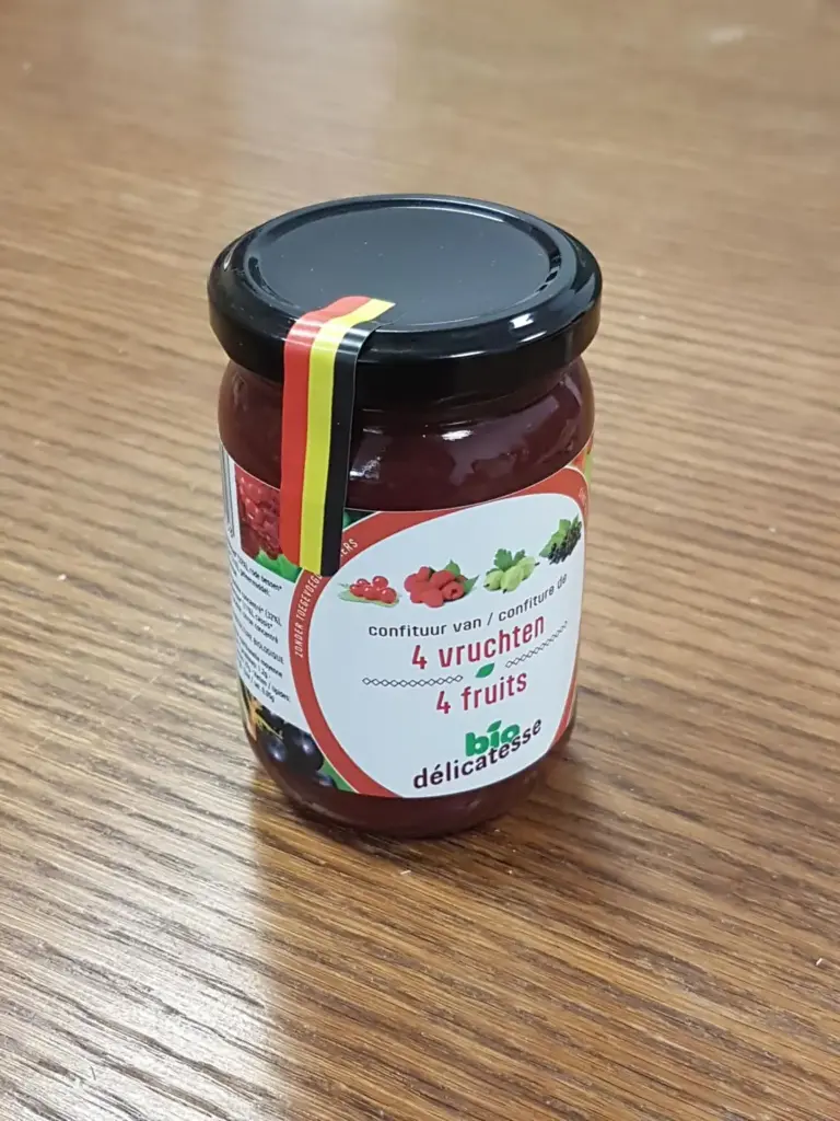 Confiture fruits rouges sans sucre