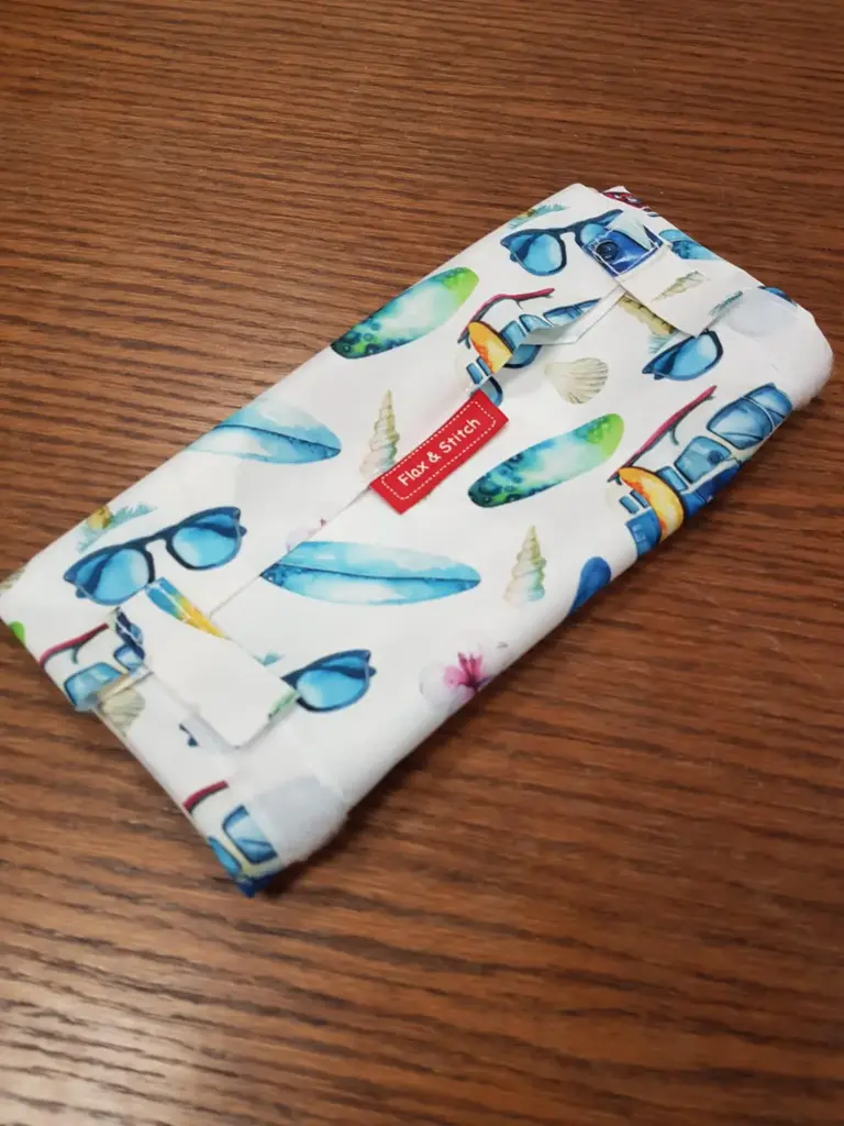 Pochette à lunch wrap grand (à enrouler)