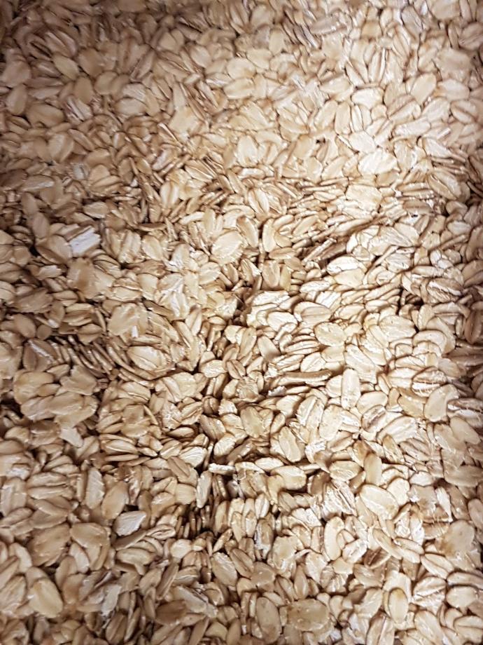 Flocons d'avoine entiers belge bio/100g