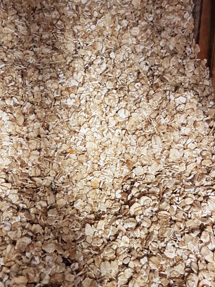 Flocons d'avoine concassés belge bio/100g