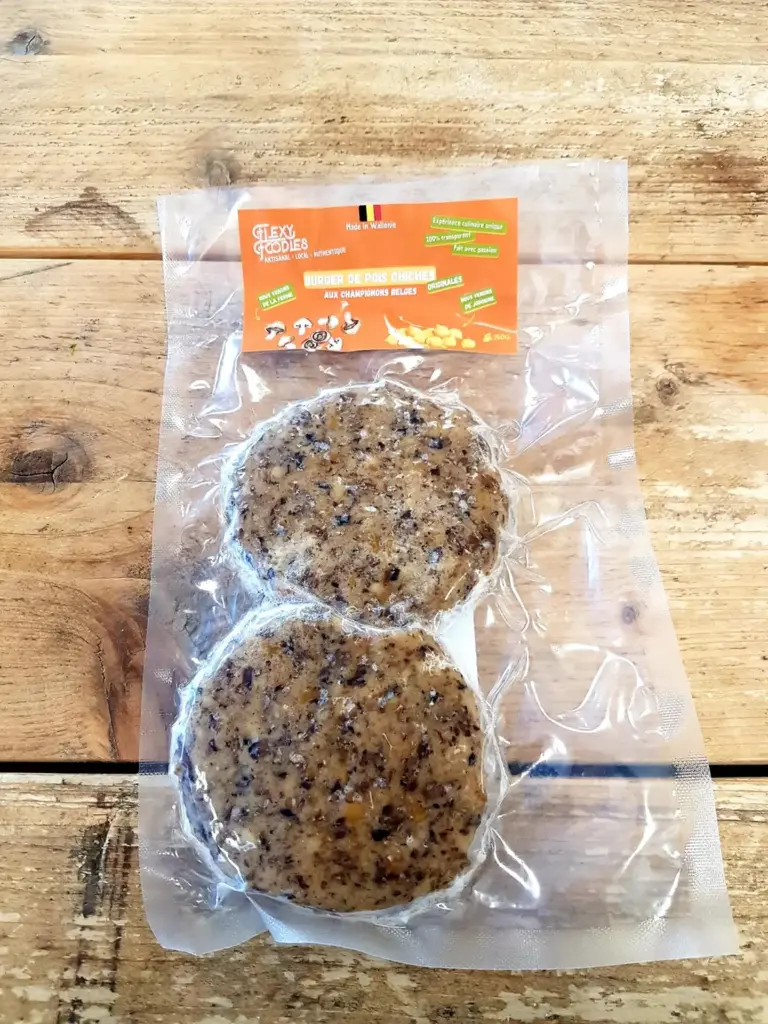 Burger végétal champignons (carolo) - 2 PC