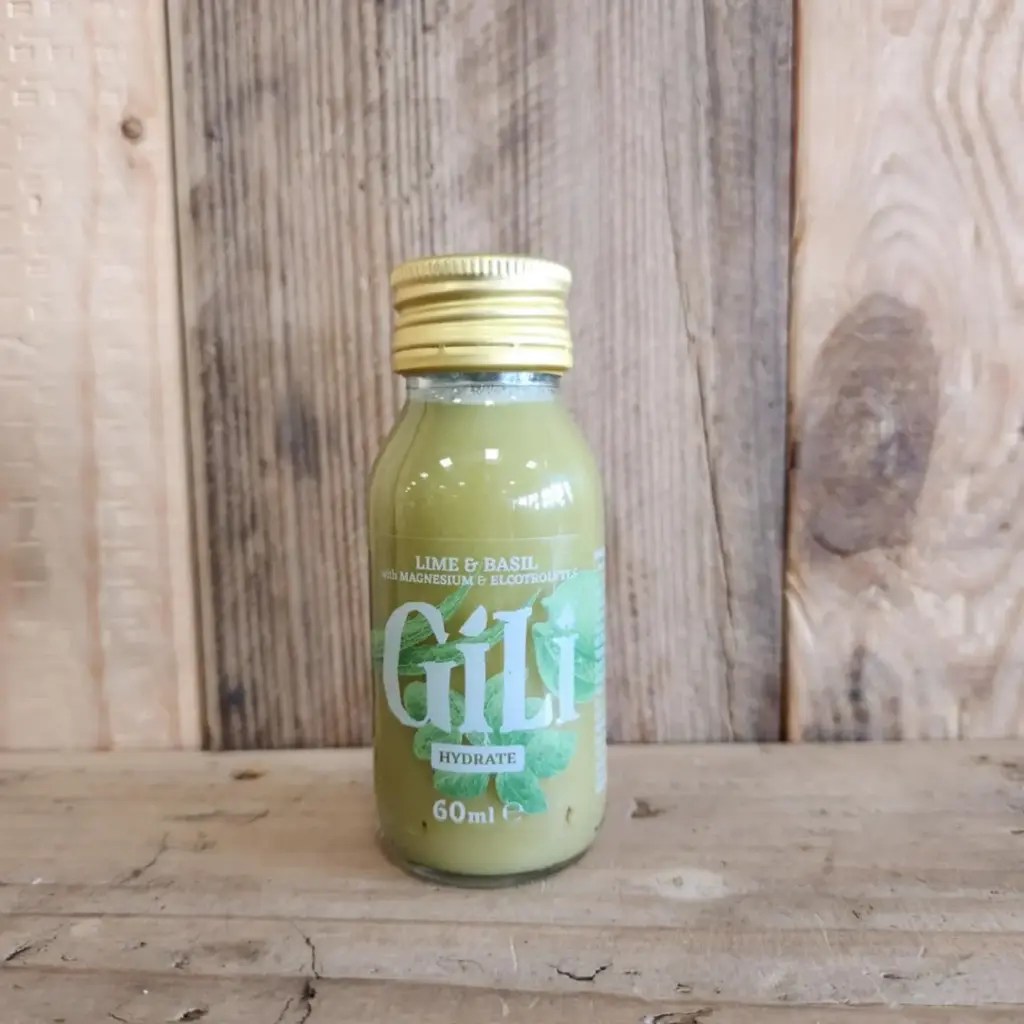 Gili : shot gingembre-basilic bio