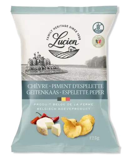 Chips de Lucien Chèvre-Piment d'Espelette