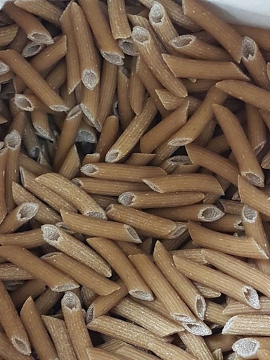 Pâtes penne semi-complètes  belges/100g
